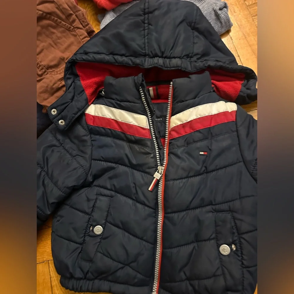 12 Pieces & Coat Bundle - TH Jacket, pants and sweaters